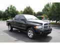 2004 Black Dodge Ram 1500 SLT Quad Cab 4x4  photo #7
