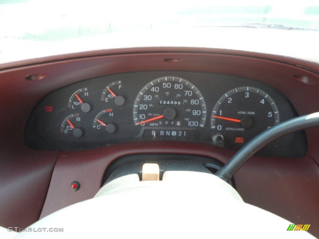 1997 Ford F150 XLT Extended Cab Gauges Photo #53053508