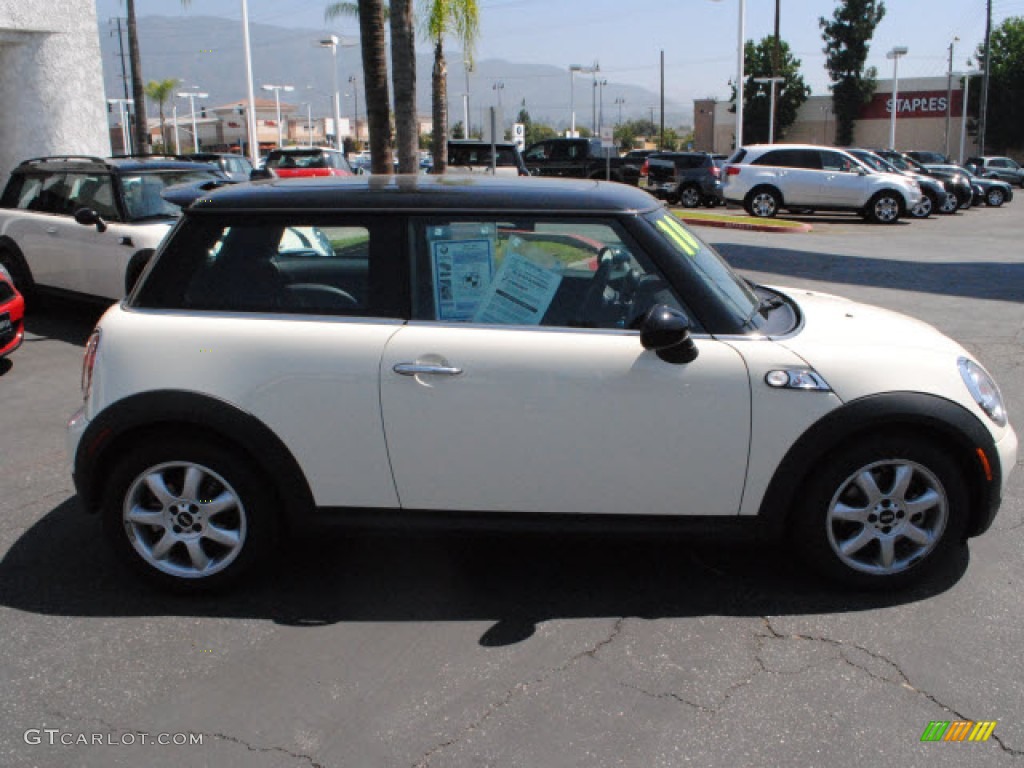 2010 Cooper S Hardtop - Pepper White / Grey/Carbon Black photo #4