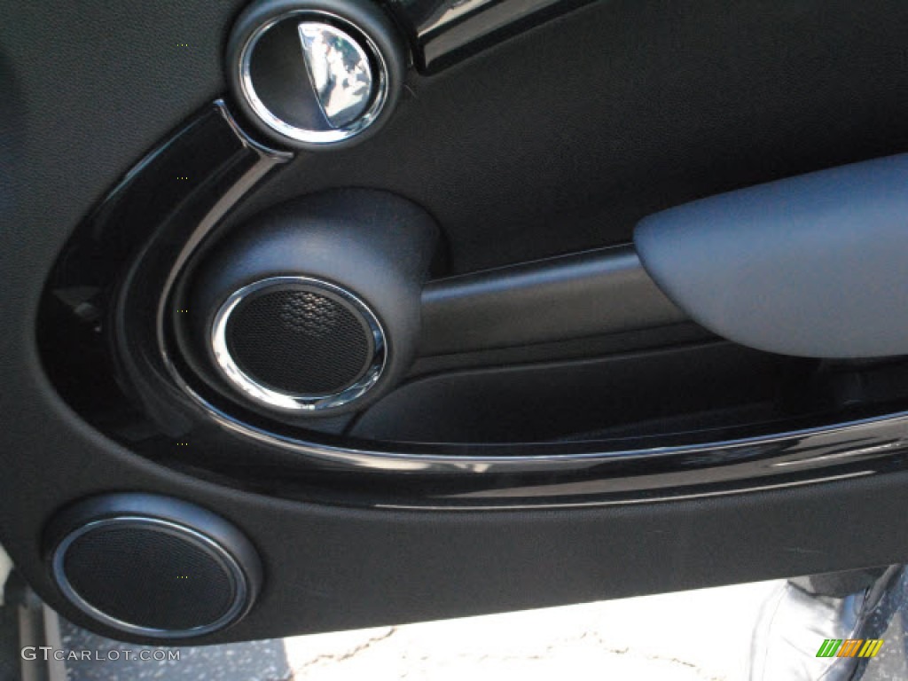 2010 Cooper S Hardtop - Pepper White / Grey/Carbon Black photo #7