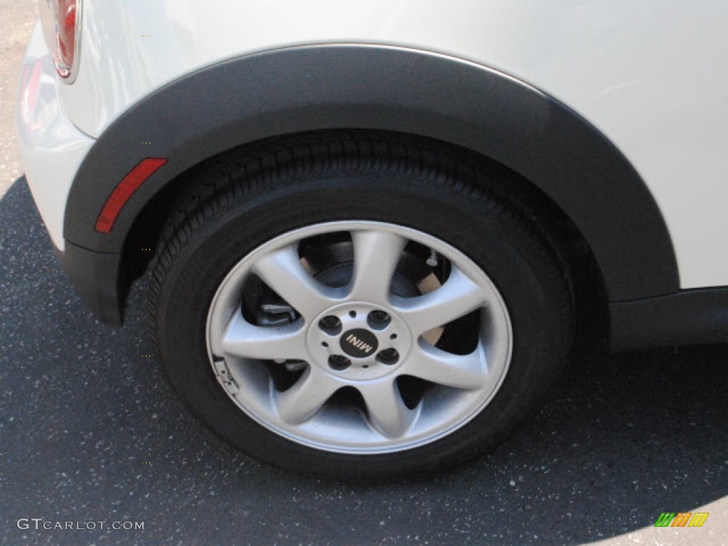 2010 Cooper S Hardtop - Pepper White / Grey/Carbon Black photo #8