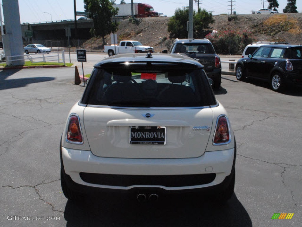 2010 Cooper S Hardtop - Pepper White / Grey/Carbon Black photo #10