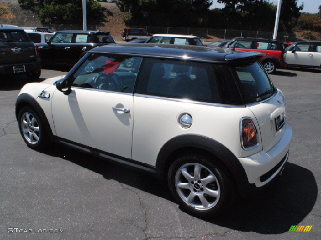2010 Cooper S Hardtop - Pepper White / Grey/Carbon Black photo #12