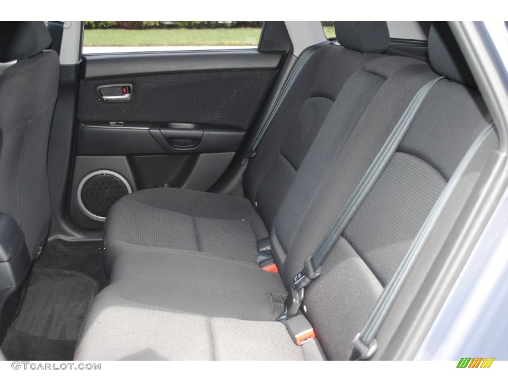 Black Interior 2007 Mazda MAZDA3 s Sport Hatchback Photo #53053685