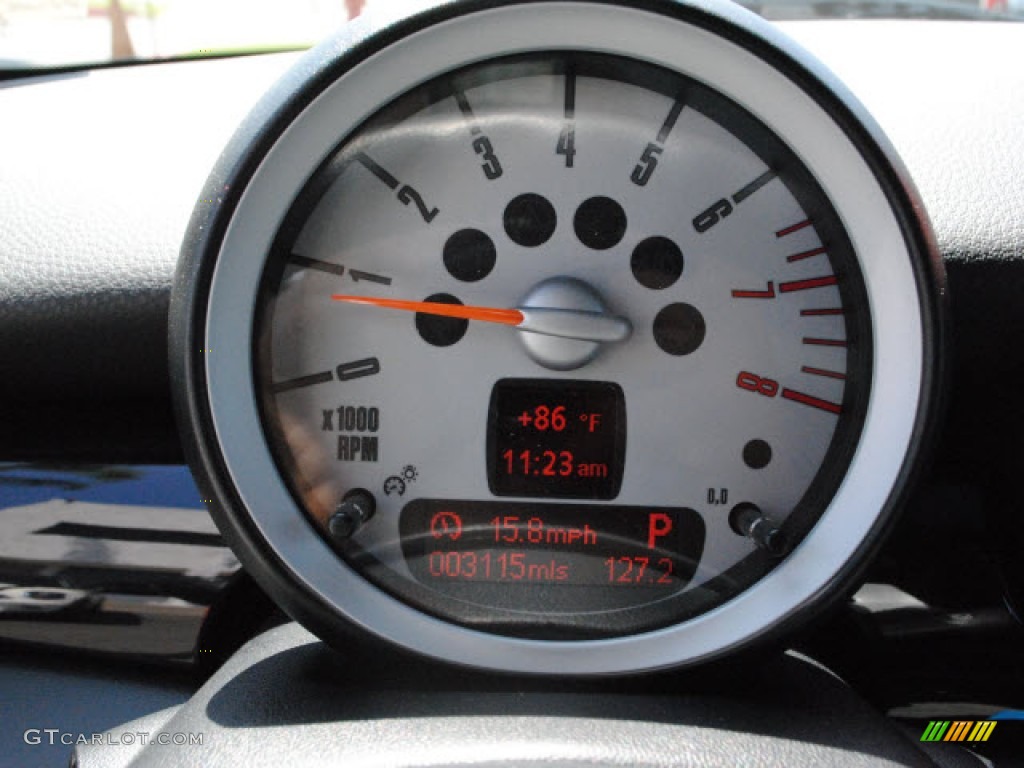 2010 Cooper S Hardtop - Pepper White / Grey/Carbon Black photo #19