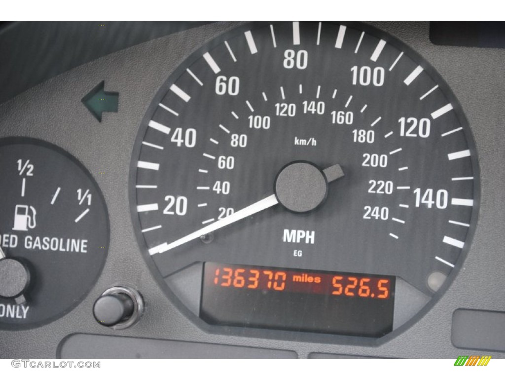1997 3 Series 328is Coupe - Arctic Silver Metallic / Black photo #12