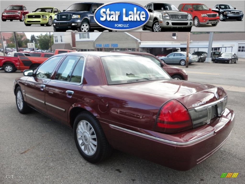 2011 Grand Marquis LS Ultimate Edition - Dark Toreador Red Metallic / Light Camel photo #4