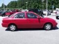 2001 Classic Red Kia Sephia   photo #6