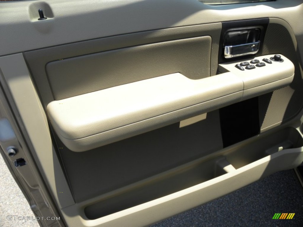 2005 F150 XLT SuperCab - Arizona Beige Metallic / Tan photo #5