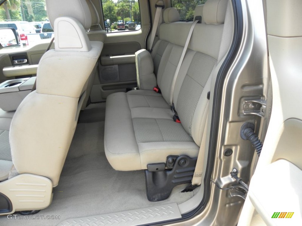 2005 F150 XLT SuperCab - Arizona Beige Metallic / Tan photo #6