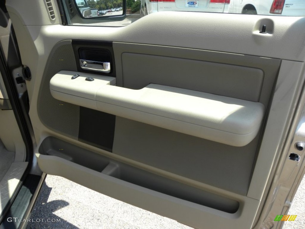 2005 F150 XLT SuperCab - Arizona Beige Metallic / Tan photo #9