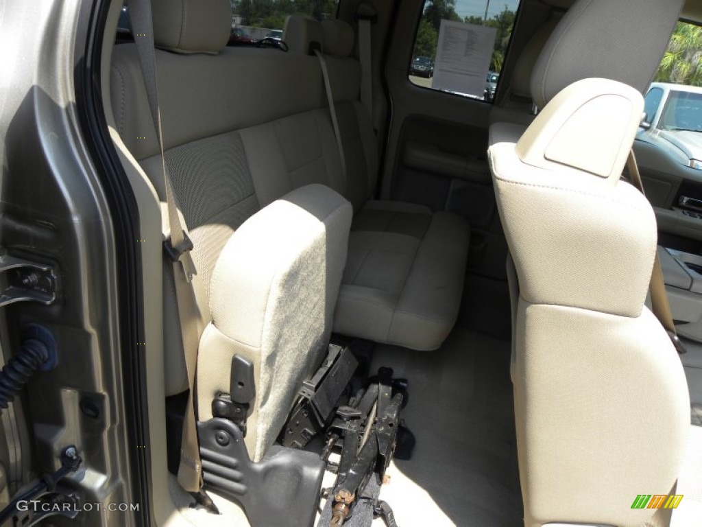 2005 F150 XLT SuperCab - Arizona Beige Metallic / Tan photo #10