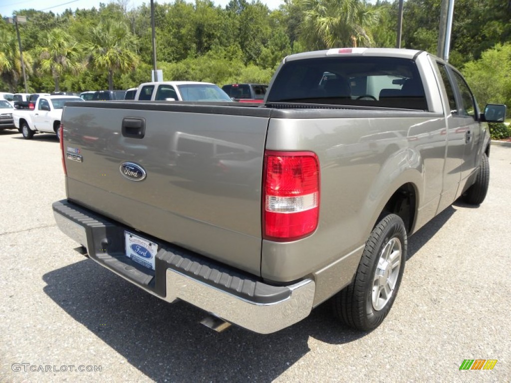 2005 F150 XLT SuperCab - Arizona Beige Metallic / Tan photo #13