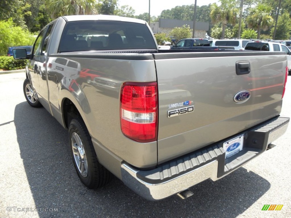 2005 F150 XLT SuperCab - Arizona Beige Metallic / Tan photo #15