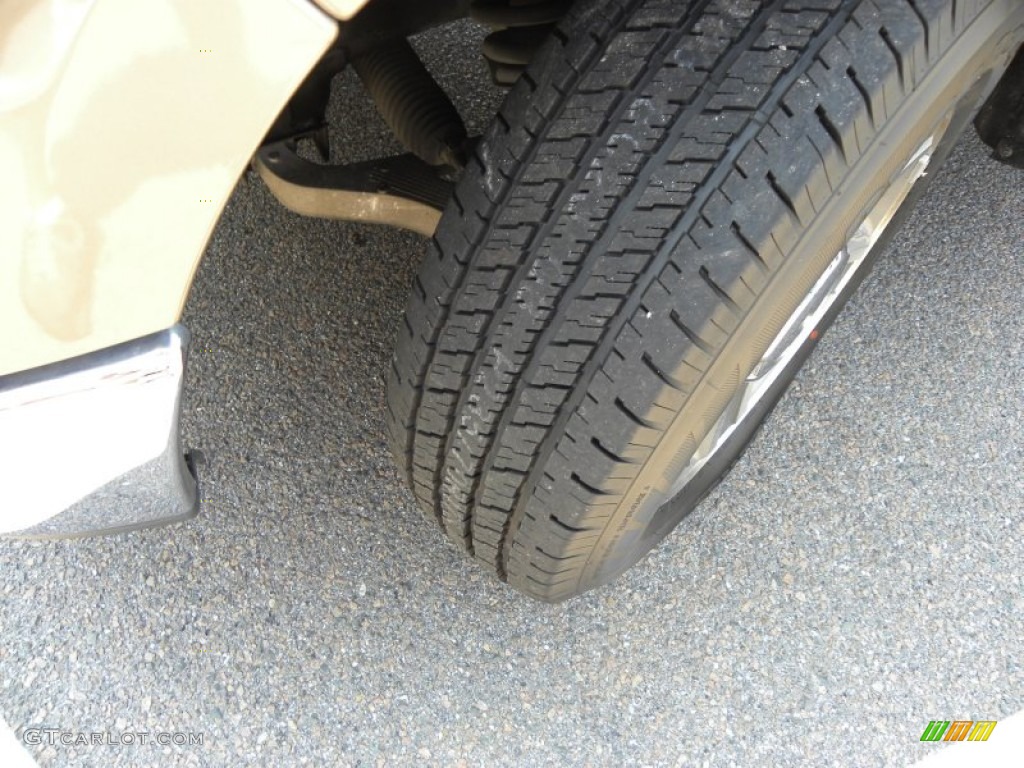 2005 F150 XLT SuperCab - Arizona Beige Metallic / Tan photo #17