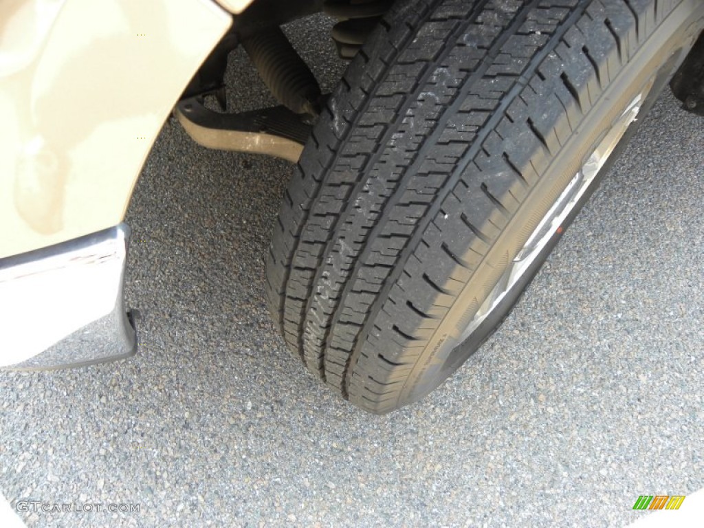 2005 F150 XLT SuperCab - Arizona Beige Metallic / Tan photo #17