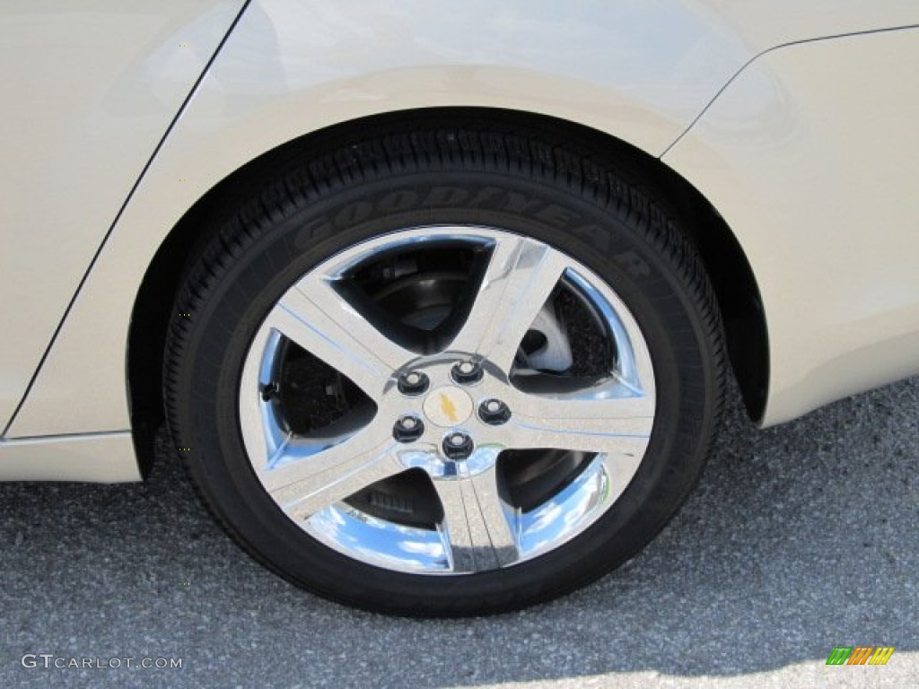 2011 Malibu LT - Gold Mist Metallic / Ebony photo #3