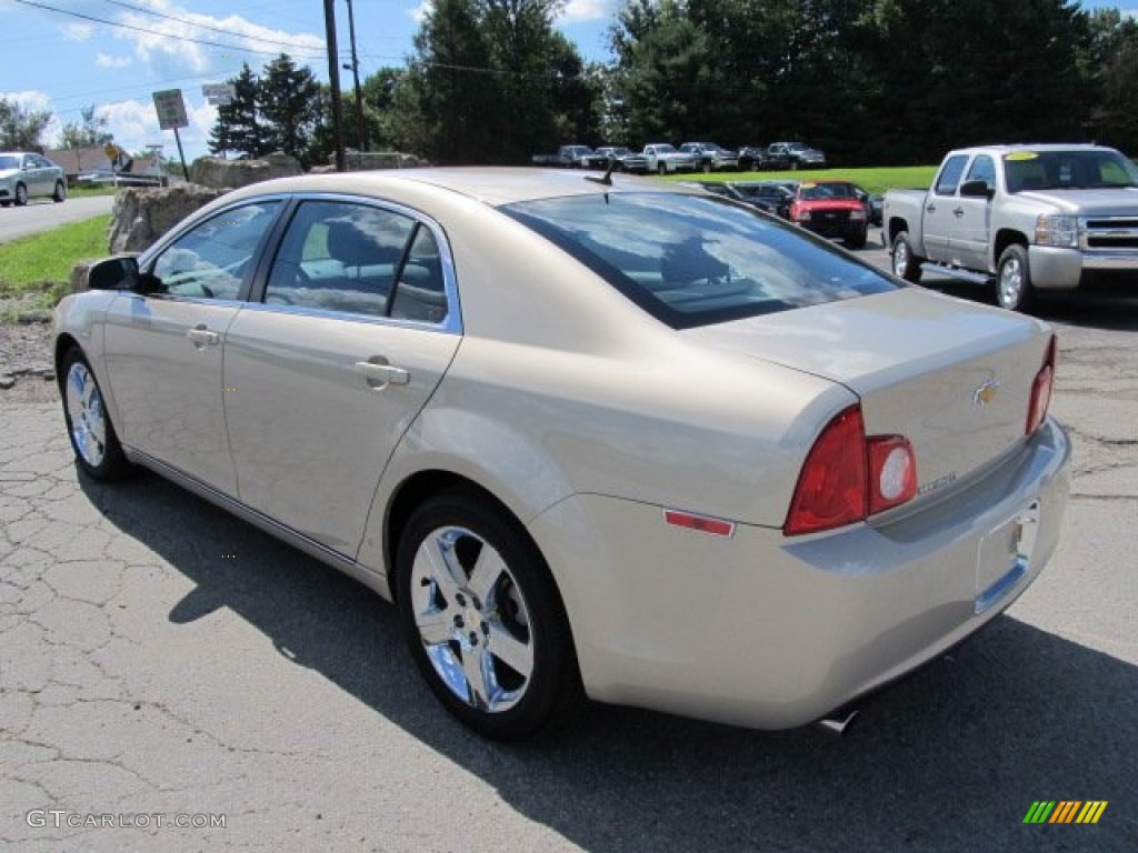2011 Malibu LT - Gold Mist Metallic / Ebony photo #4