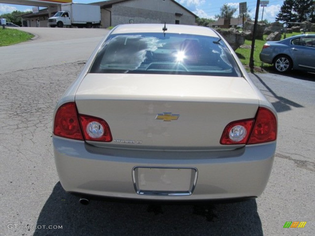 2011 Malibu LT - Gold Mist Metallic / Ebony photo #5