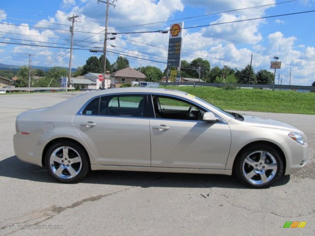 2011 Malibu LT - Gold Mist Metallic / Ebony photo #7