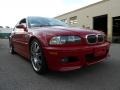 2002 Imola Red BMW M3 Coupe  photo #2