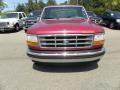 1995 Electric Currant Red Pearl Ford F150 XLT Extended Cab  photo #15