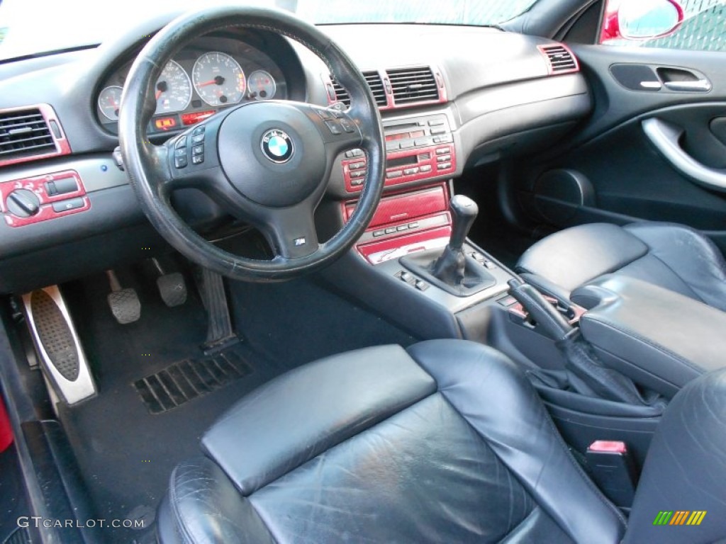 2002 M3 Coupe - Imola Red / Black photo #5