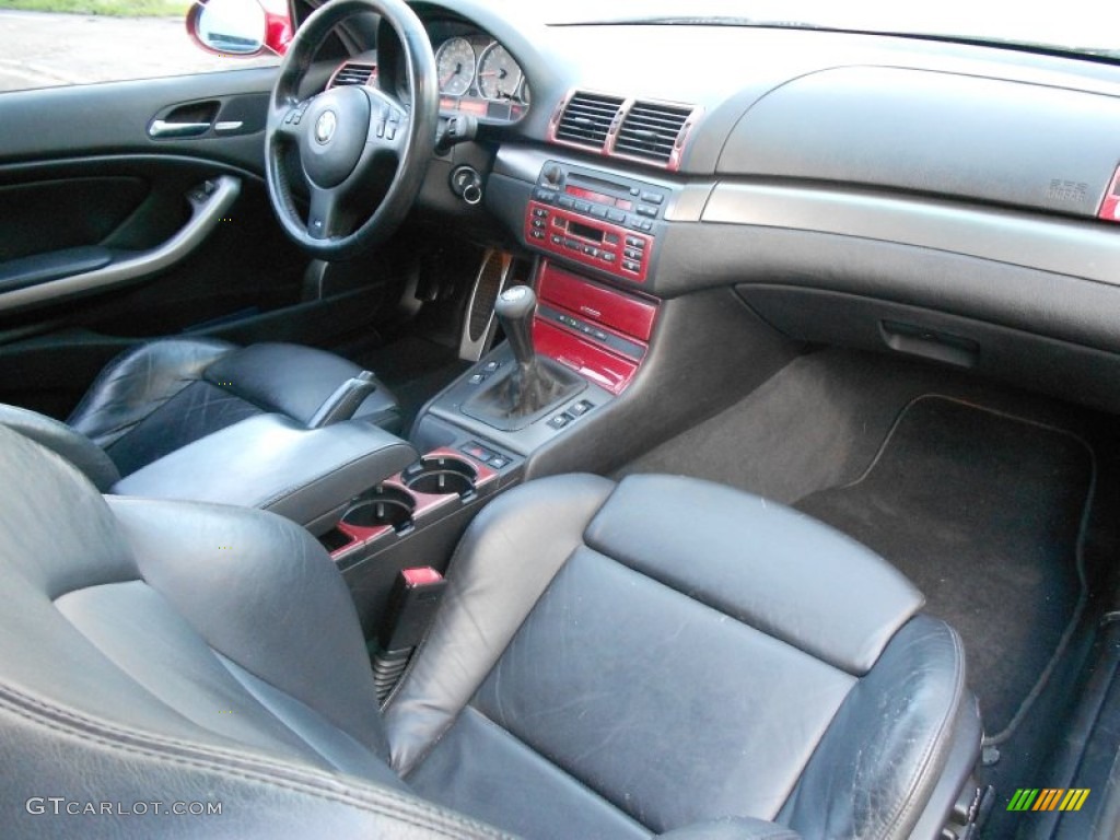 2002 M3 Coupe - Imola Red / Black photo #6