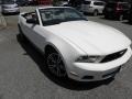 2011 Performance White Ford Mustang V6 Convertible  photo #1