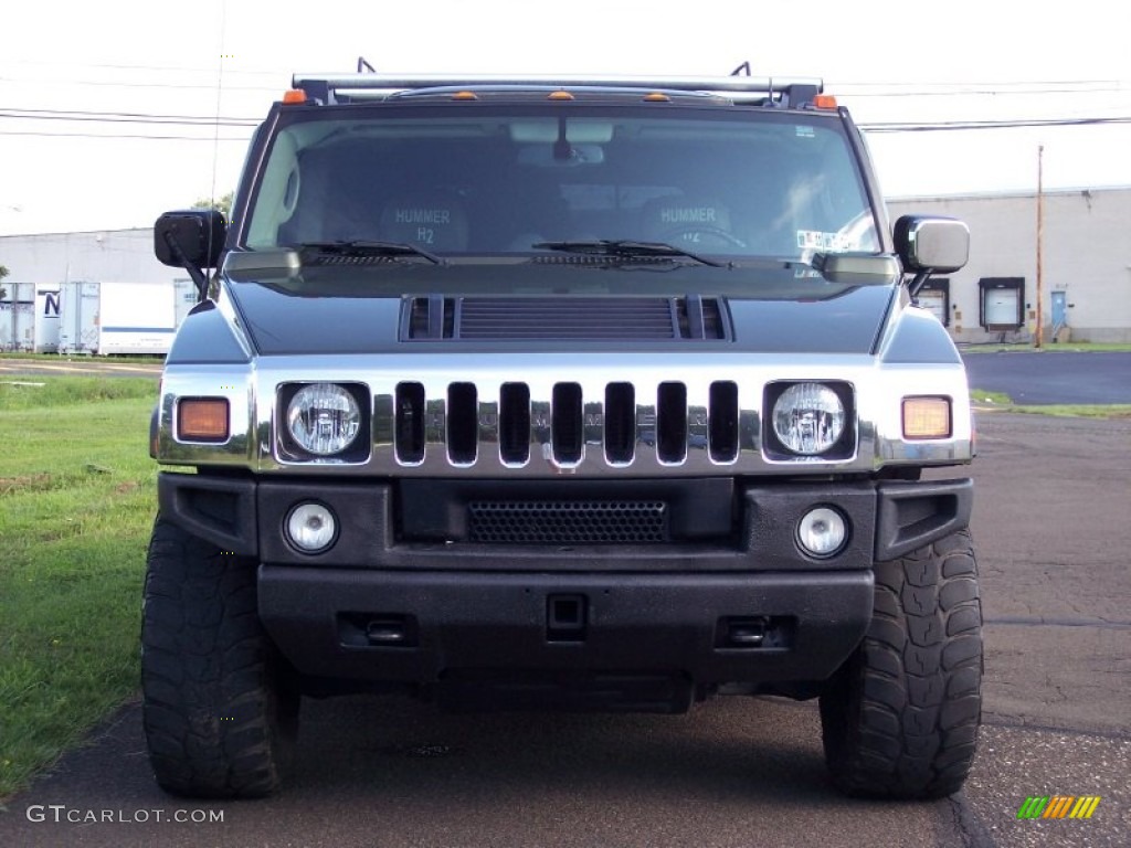 Sage Green Metallic 2004 Hummer H2 SUV Exterior Photo #53059469