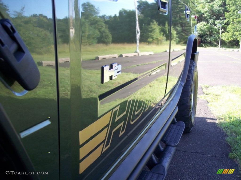 2004 H2 SUV - Sage Green Metallic / Wheat photo #25