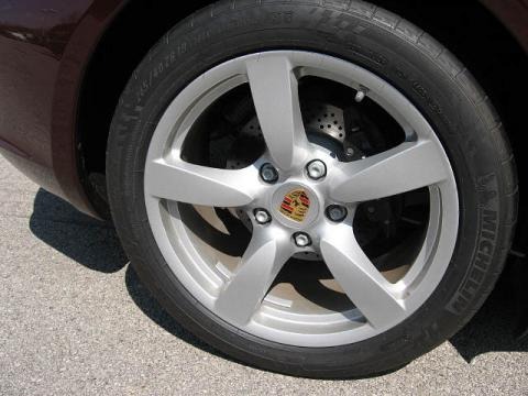 2007 Boxster  - Carmona Red Metallic / Sand Beige photo #13