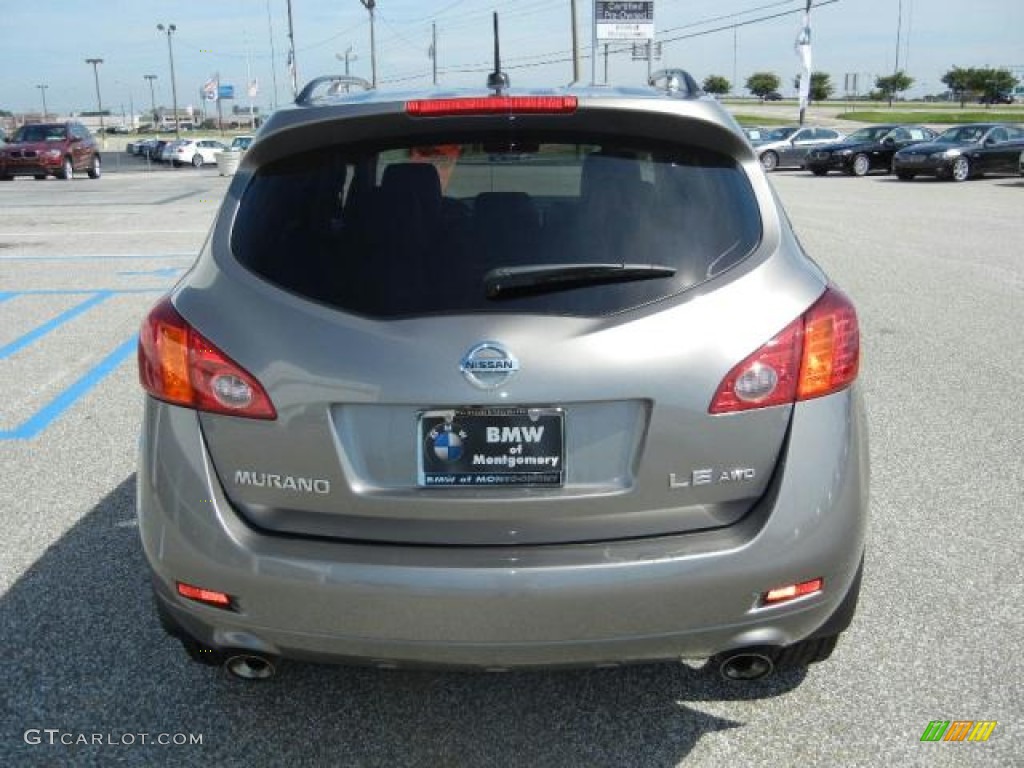 2009 Murano LE AWD - Tinted Bronze Metallic / Black photo #5