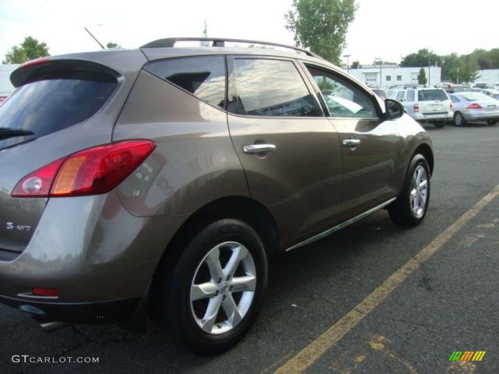 2009 Murano S AWD - Tinted Bronze Metallic / Beige photo #7