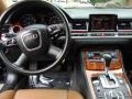 Amaretto/Black Valcona Leather 2009 Audi A8 L 4.2 quattro Dashboard