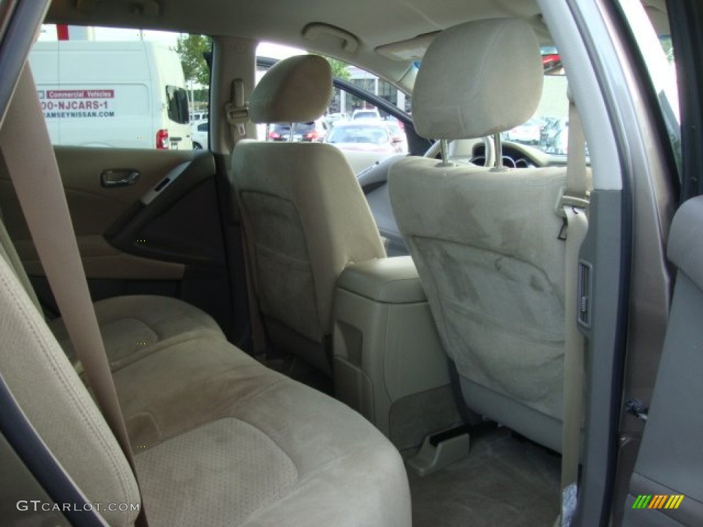 2009 Murano S AWD - Tinted Bronze Metallic / Beige photo #23