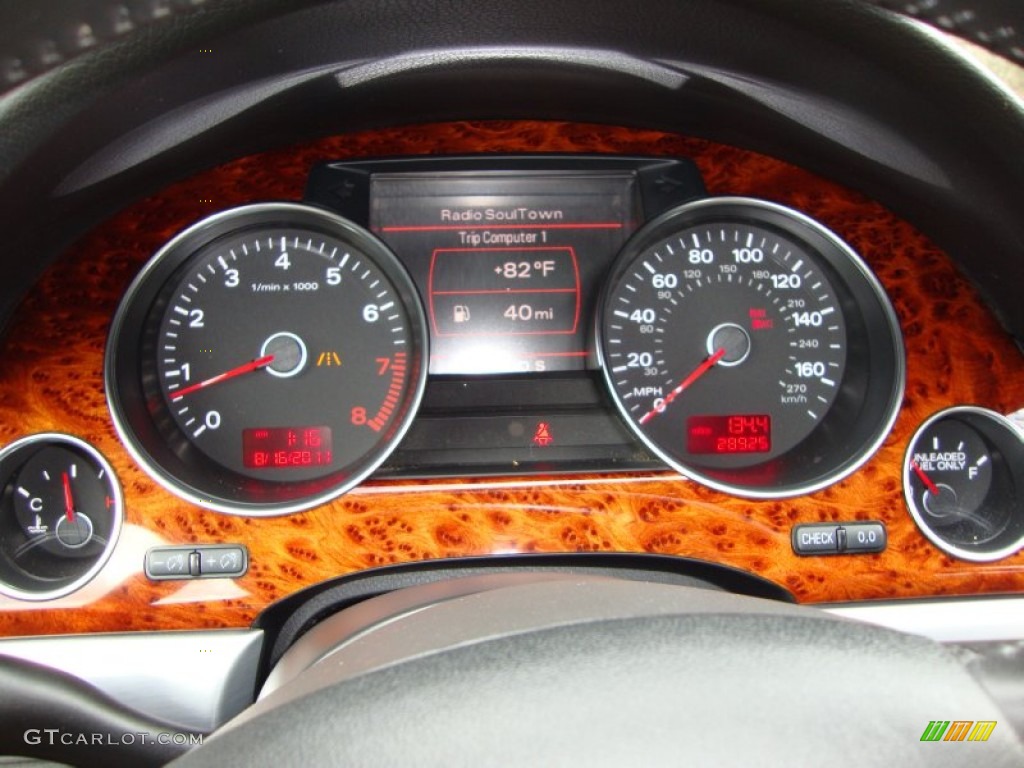 2009 Audi A8 L 4.2 quattro Gauges Photo #53061863