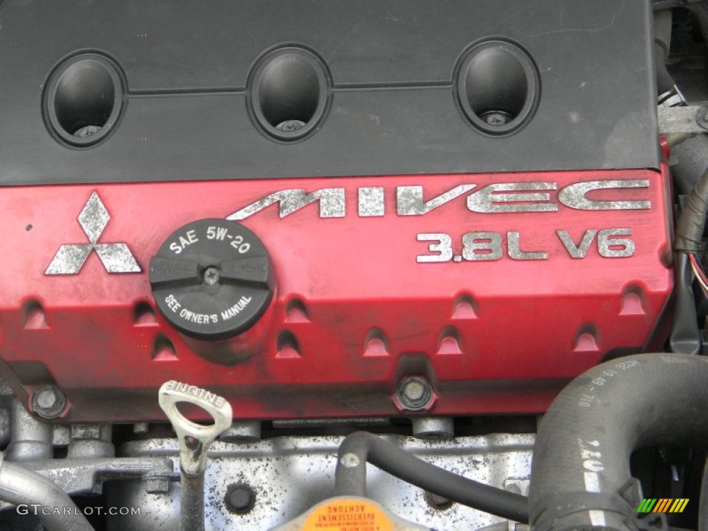 2007 Mitsubishi Galant RALLIART 3.8 Liter SOHC 16-Valve MIVEC V6 Engine Photo #53062625