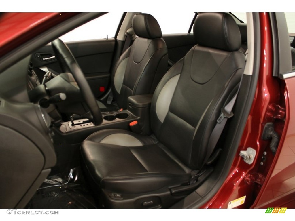 Ebony Black Interior 2008 Pontiac G6 GXP Sedan Photo #53062967