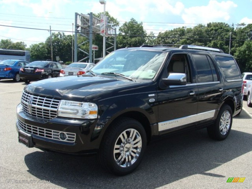 2007 Navigator Luxury - Black / Camel photo #3