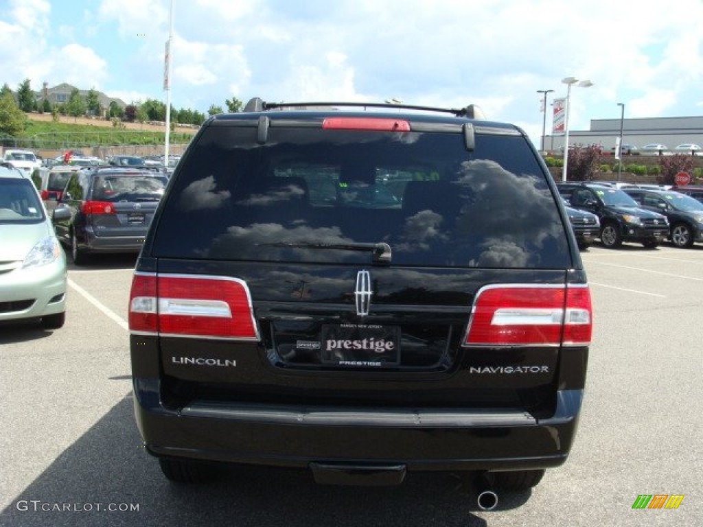 2007 Navigator Luxury - Black / Camel photo #5