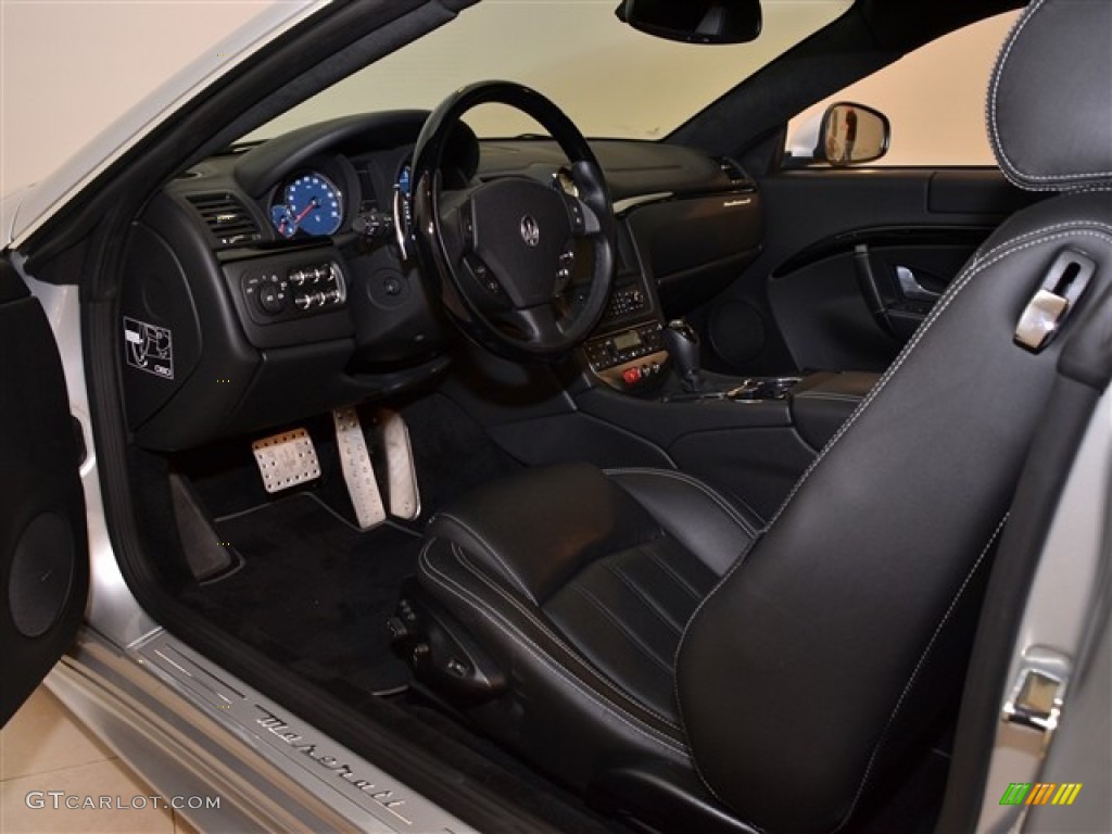 Nero Interior 2010 Maserati GranTurismo S Photo #53064865