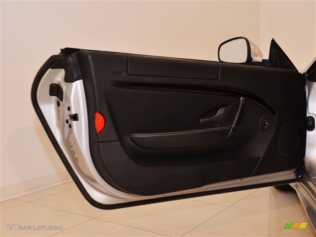2010 Maserati GranTurismo S Nero Door Panel Photo #53064979