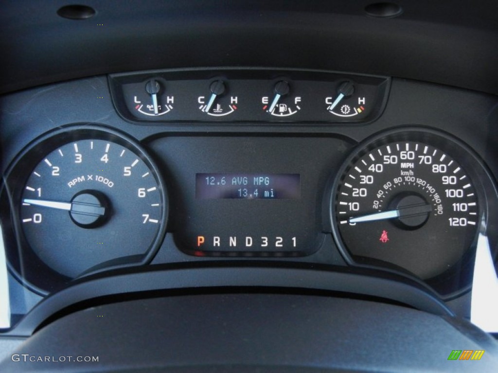 2011 Ford F150 XL Regular Cab Gauges Photo #53065156