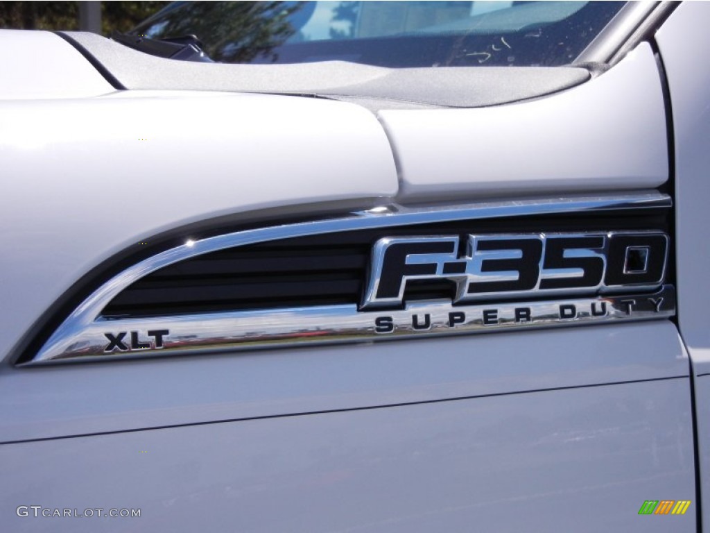 2012 Ford F350 Super Duty XLT Crew Cab 4x4 Marks and Logos Photo #53065657