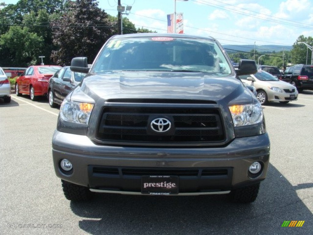 2011 Tundra TRD Rock Warrior CrewMax 4x4 - Magnetic Gray Metallic / Black photo #2