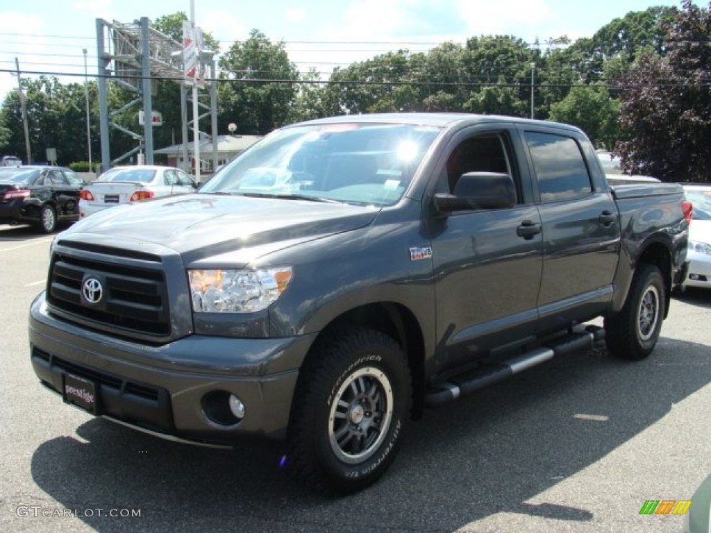 2011 Tundra TRD Rock Warrior CrewMax 4x4 - Magnetic Gray Metallic / Black photo #3