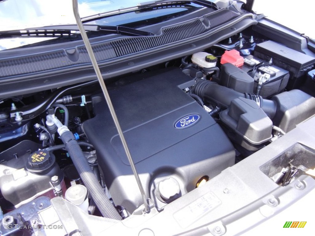2012 Ford Explorer XLT 4WD 3.5 Liter DOHC 24-Valve TiVCT V6 Engine Photo #53066530
