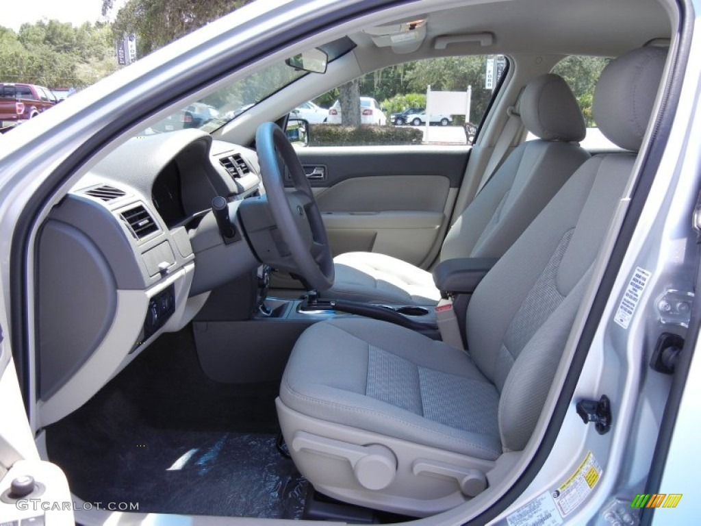 Medium Light Stone Interior 2012 Ford Fusion S Photo #53066617