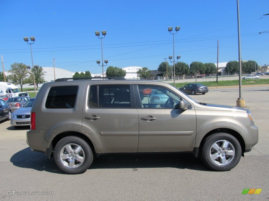 Mocha Metallic 2011 Honda Pilot EX-L 4WD Exterior Photo #53066881